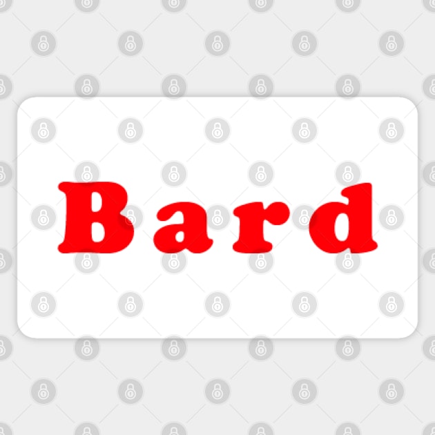 Bard Sticker by NovaOven